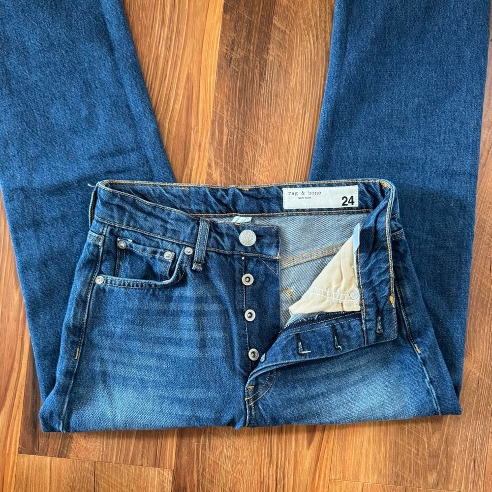 rag & bone Maya High Rise Slim Jeans - Picture 6 of 7